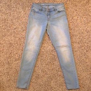 OLD NAVY Blue Super Skinny Jeans